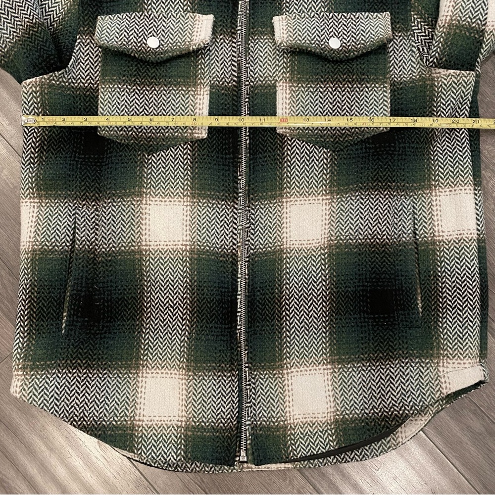 🔥 Richie Le Collection | Limited Edition Zip Flannel Overshirt Jacket NWOT! - Picture 8 of 10